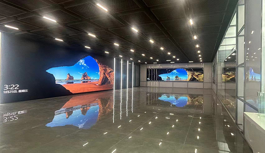 展廳內(nèi)LED屏是展廳生命力的最好展現(xiàn)！